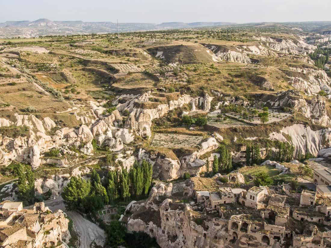 Ortahisar castle view, Cappadocia