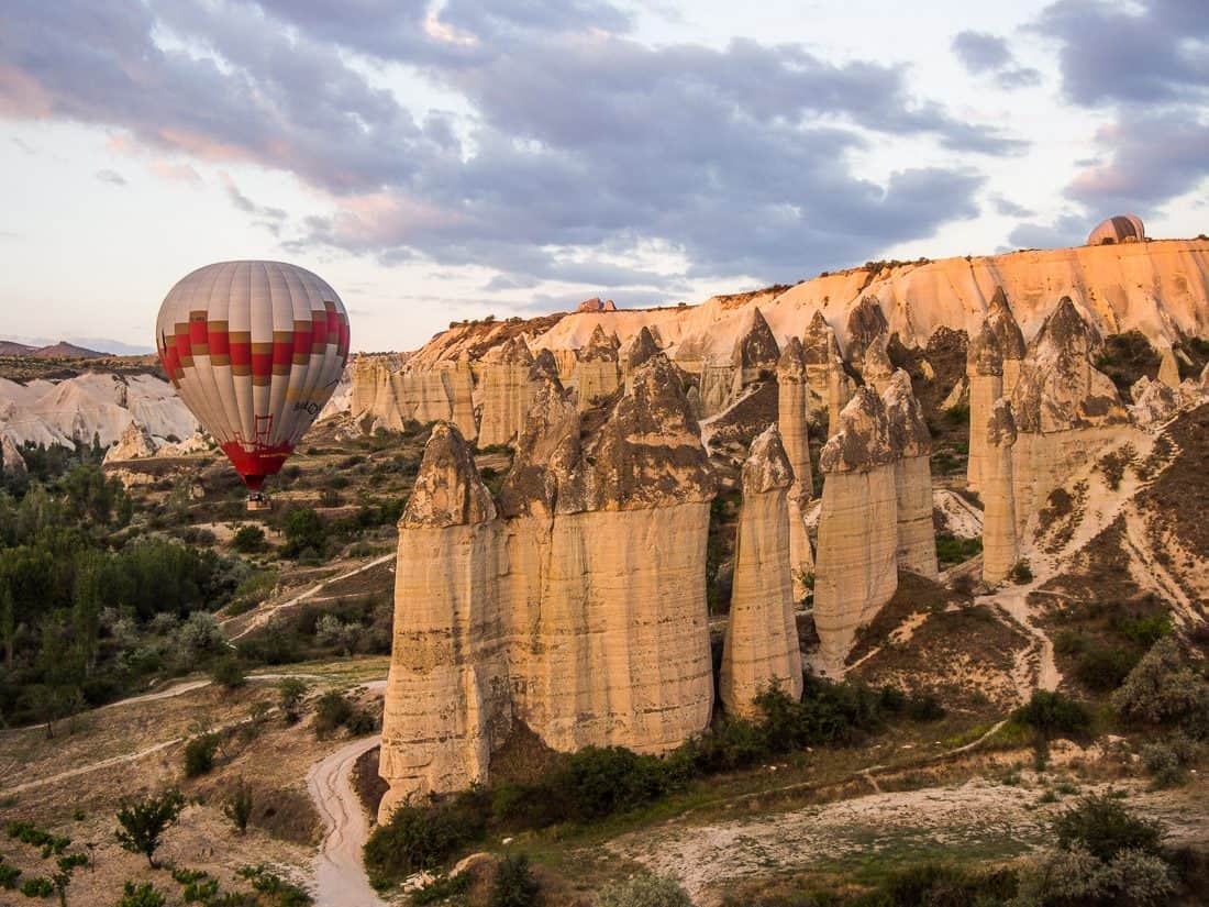 Love Valley, Hot Air Ballooning in Cappadocia with Turkiye Balloons