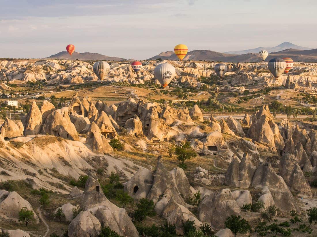 Hot Air Ballooning in Cappadocia with Turkiye Balloons