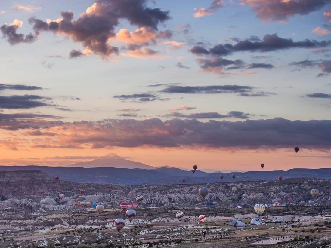 Hot Air Ballooning in Cappadocia with Turkiye Balloons