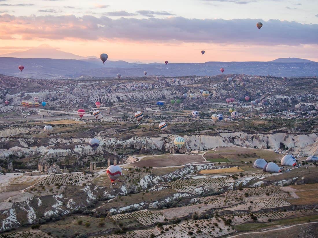 Hot Air Ballooning in Cappadocia with Turkiye Balloons