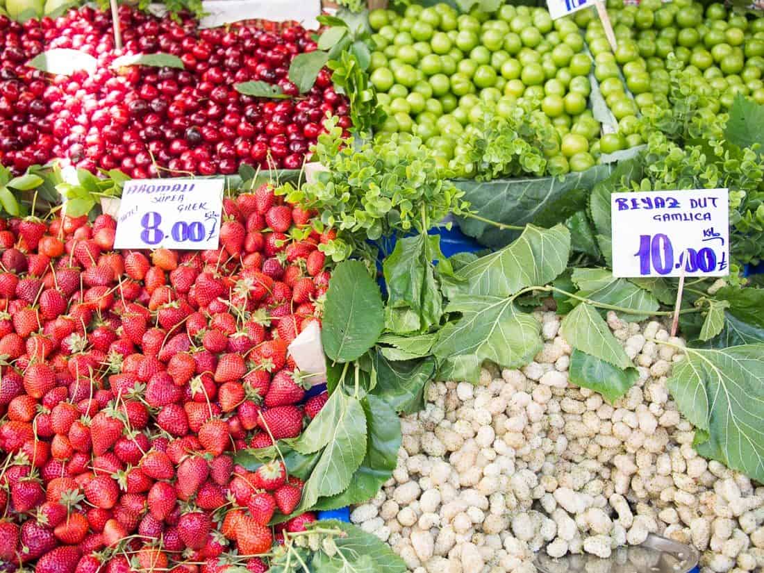 Fruit in Kadikoy market