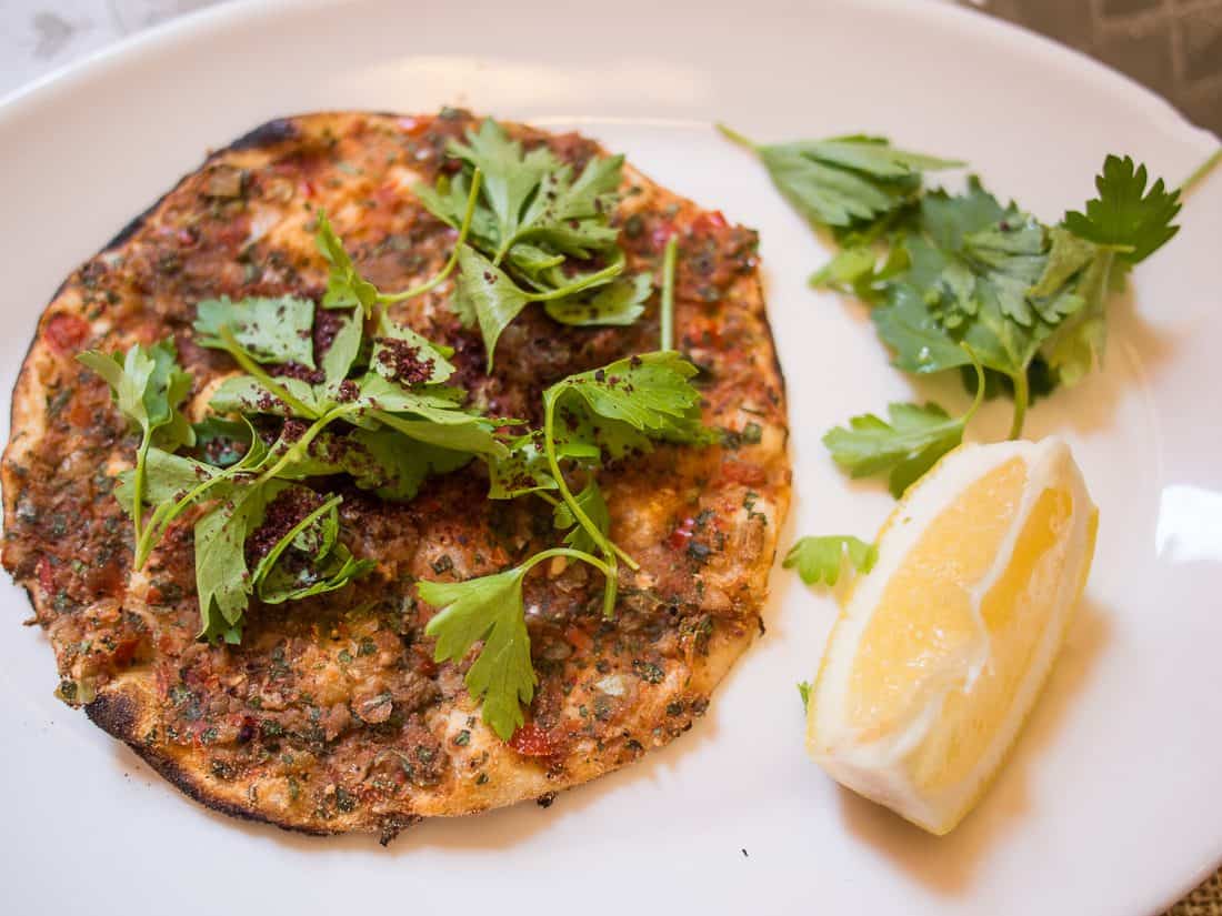 Vegetarian Lahmacun, Ciya, Istanbul