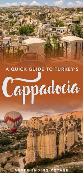 Need a quick guide to Cappadocia, Turkey? Here's all you need to plan your trip this colourful city.