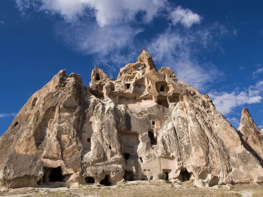 Ancient monastery in the Rose Valley