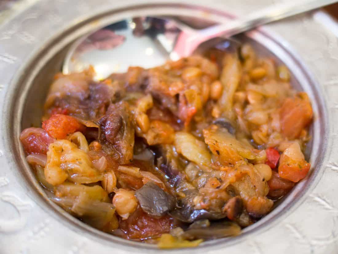 Şakşuka: vegetarian food in Turkey