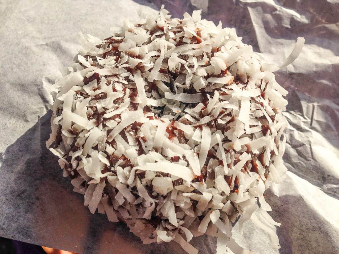 Vegan donut at Voodoo, Portland