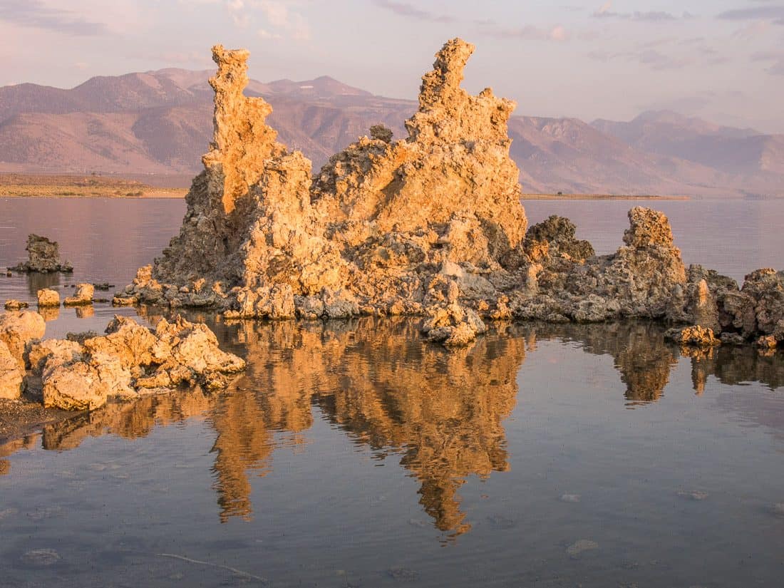 Mono Lake, California at sunrise