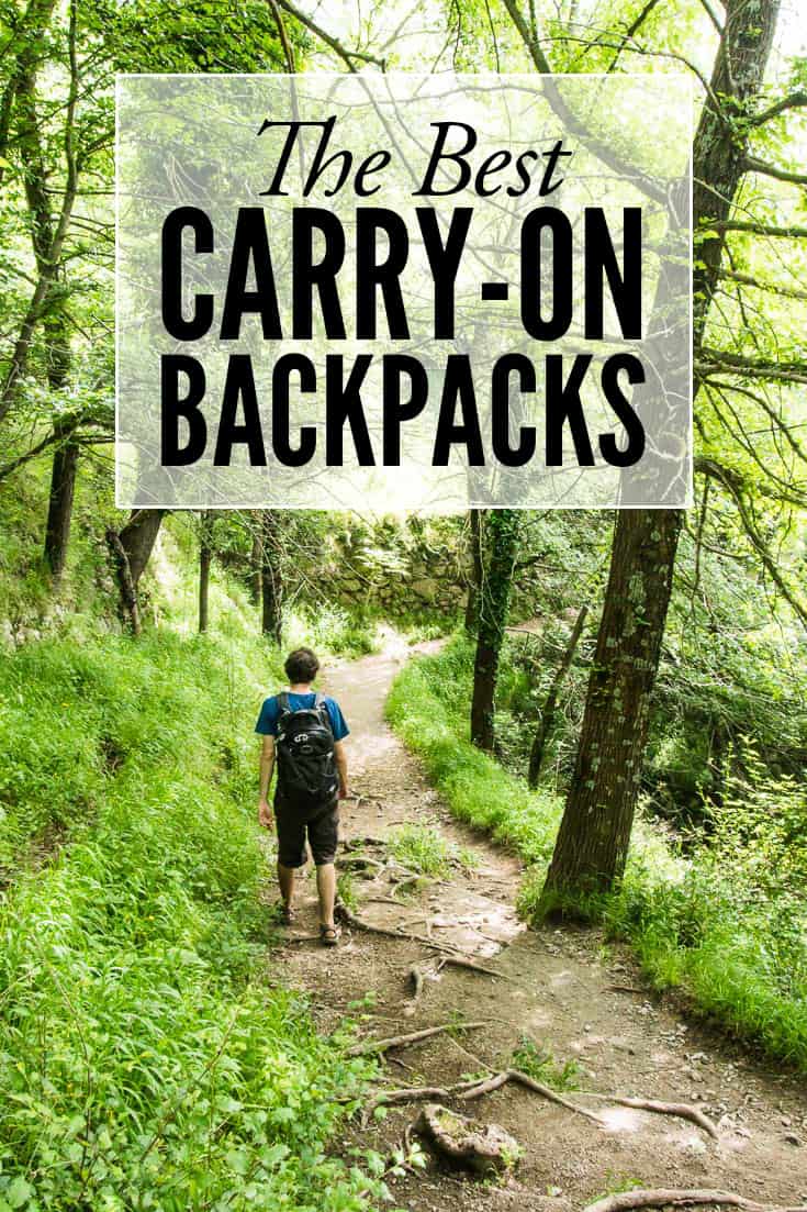 The best carry-on backpacks. Travelling carry-on only makes travel easier and cheaper. Read this post for detailed reviews of the best backpacks for carry-on travel.