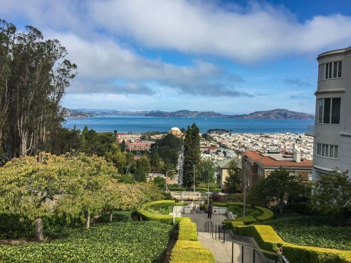 Half marathon training in San Francisco Presidio