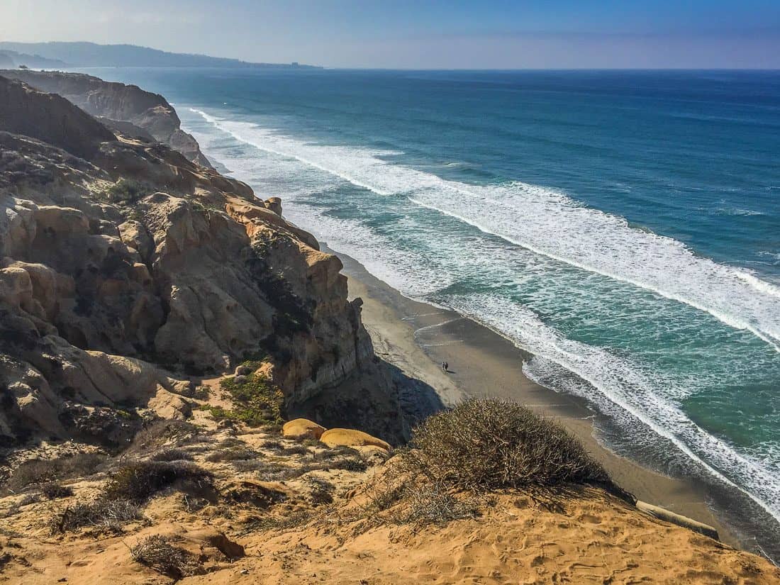 Torrey Pines beach view, Southern California