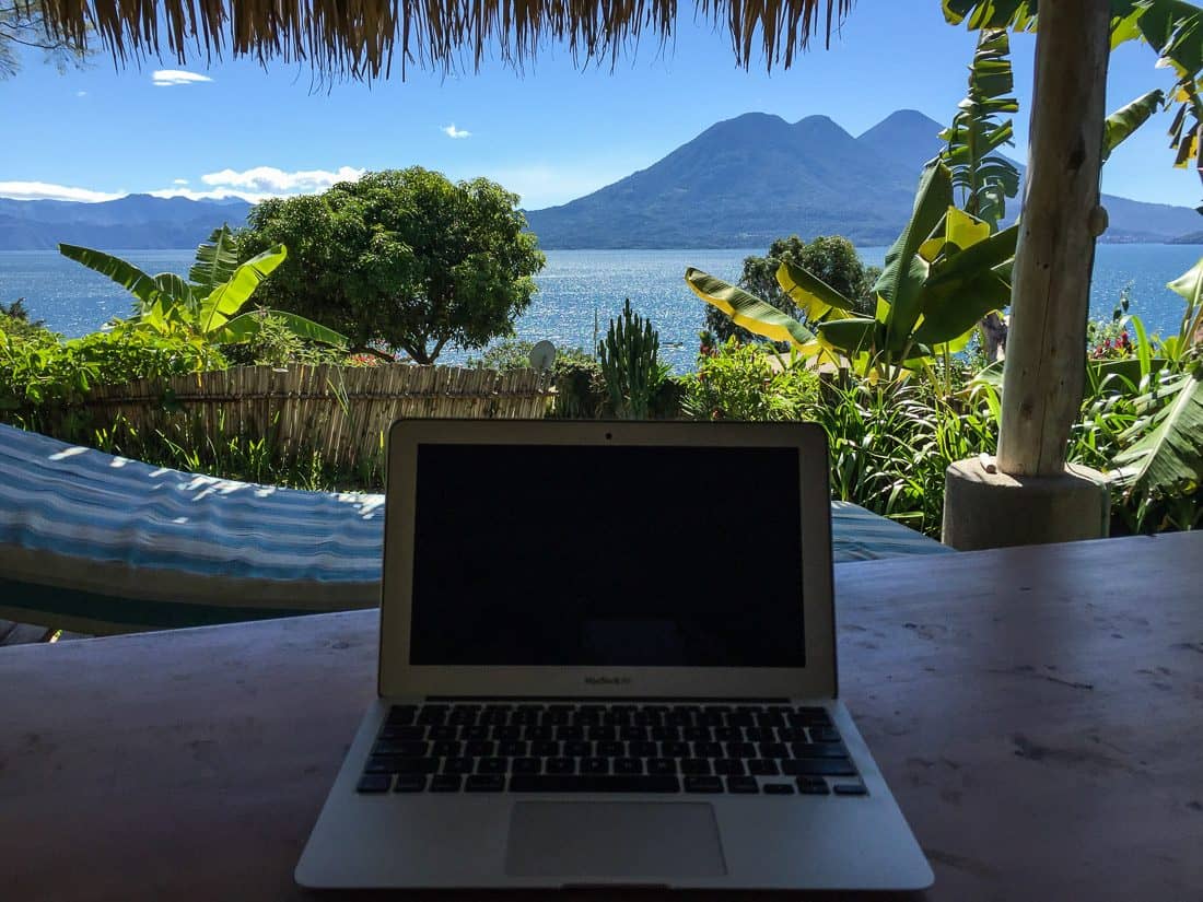 Digital nomad life in San Marcos La Laguna, Lake Atitlan