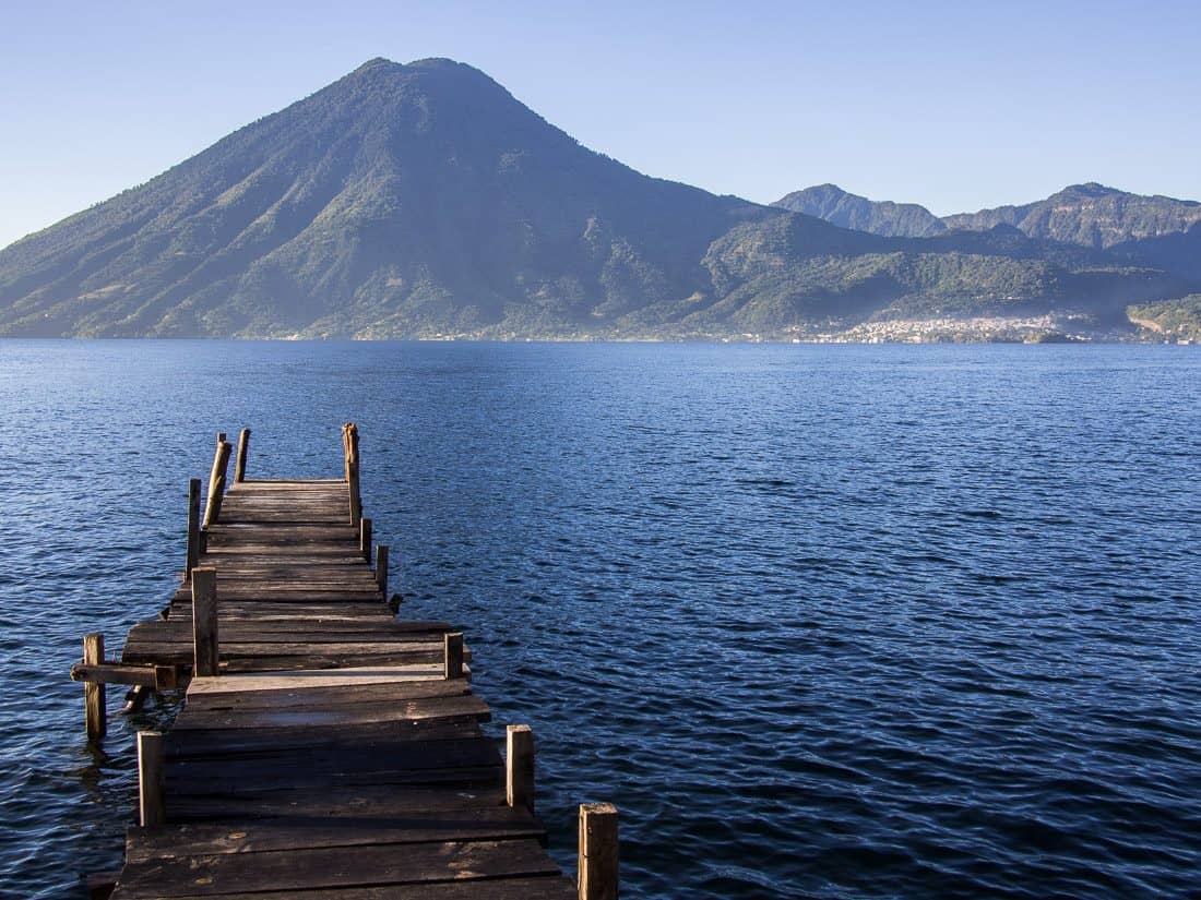 Dock at Pasajcap, San Marcos La Laguna