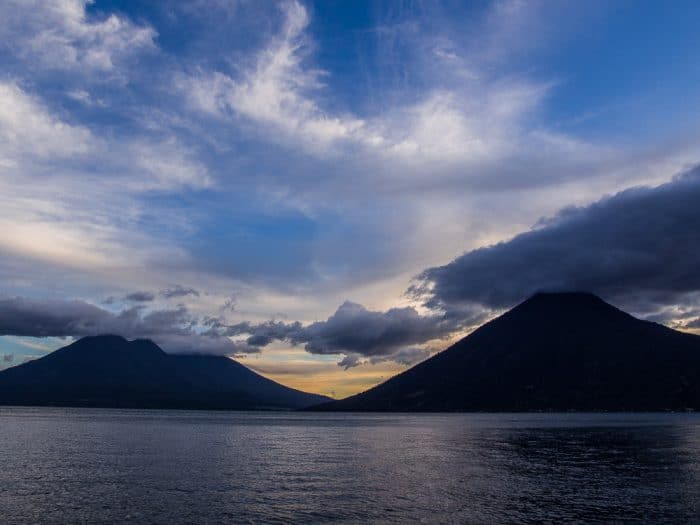 Lake Atitlan sunset