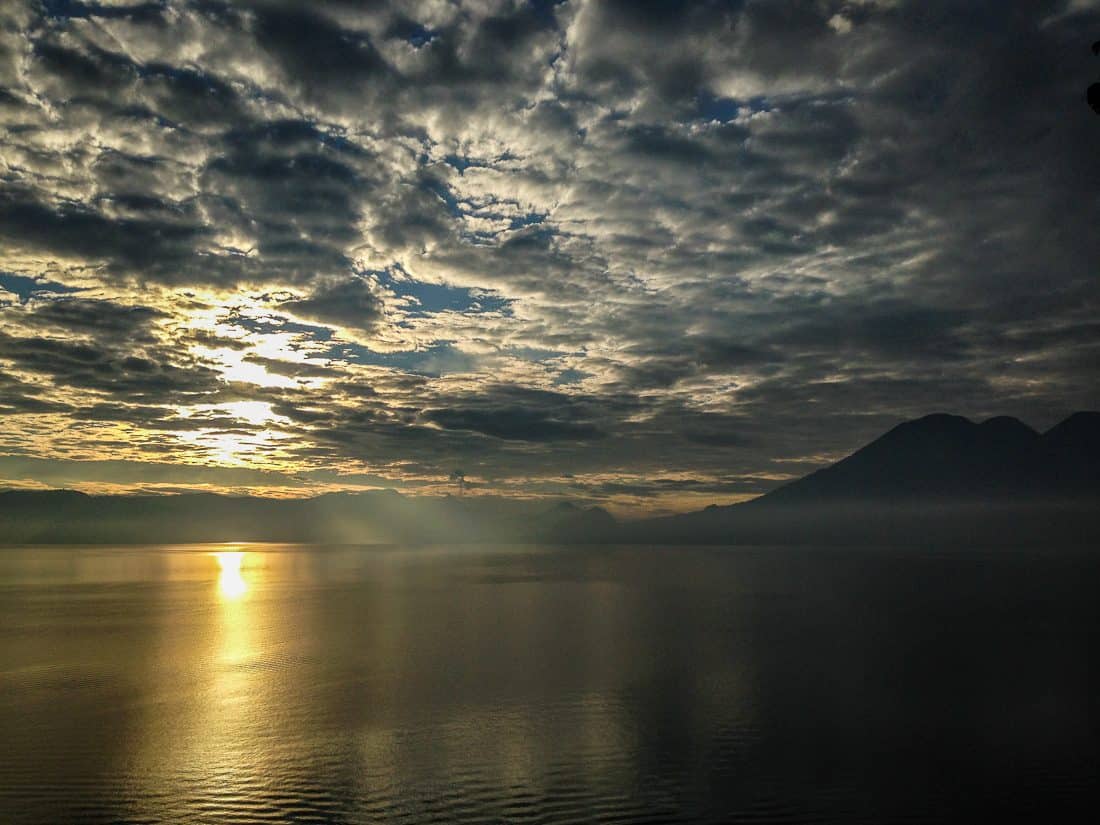 Running in San Marcos, Lake Atitlan