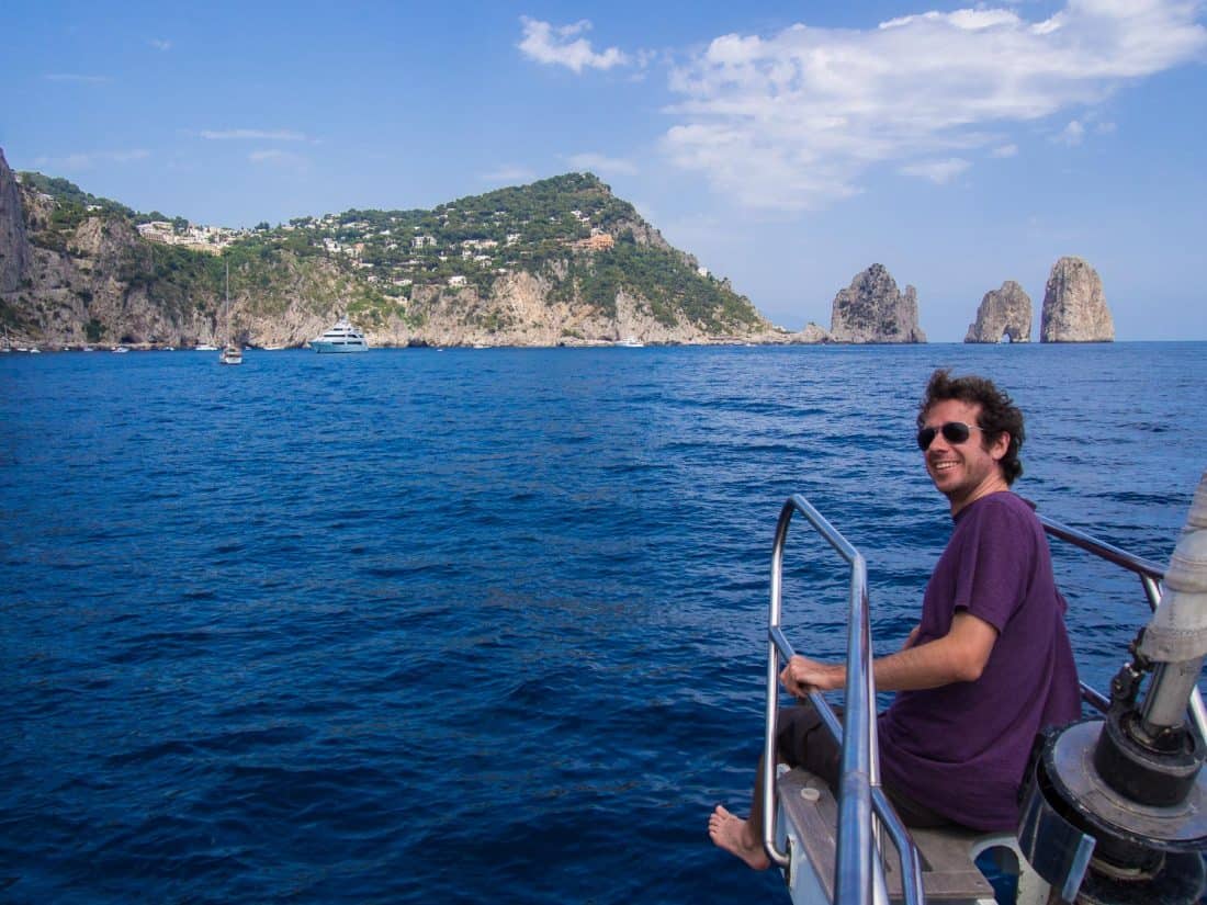 Capri sailing