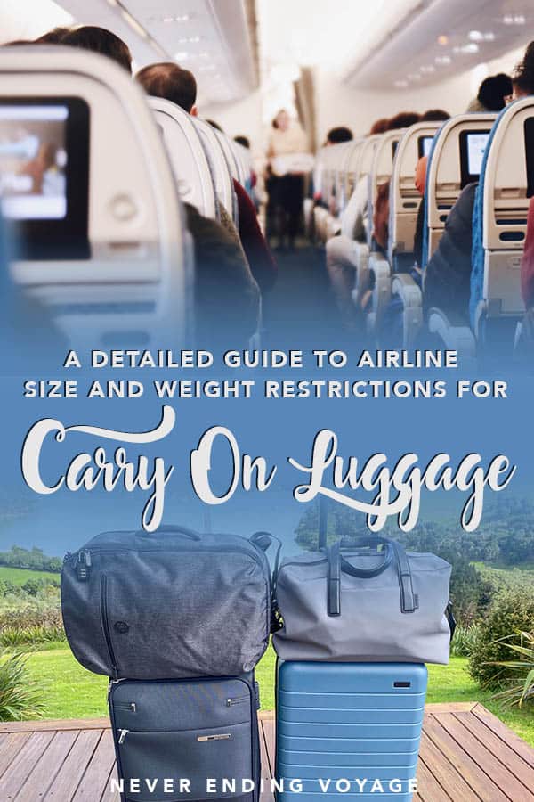 Baggage allowance, weights and costs explained 