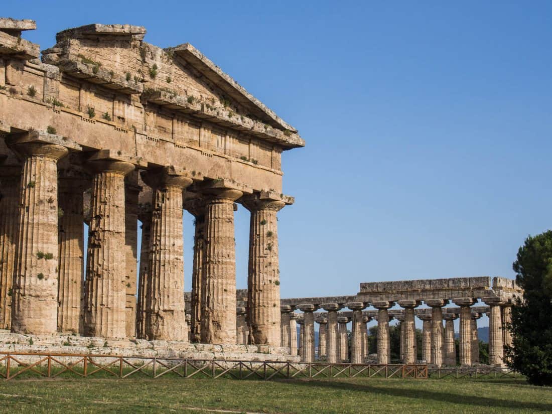 Paestum -Campania wine and sail review