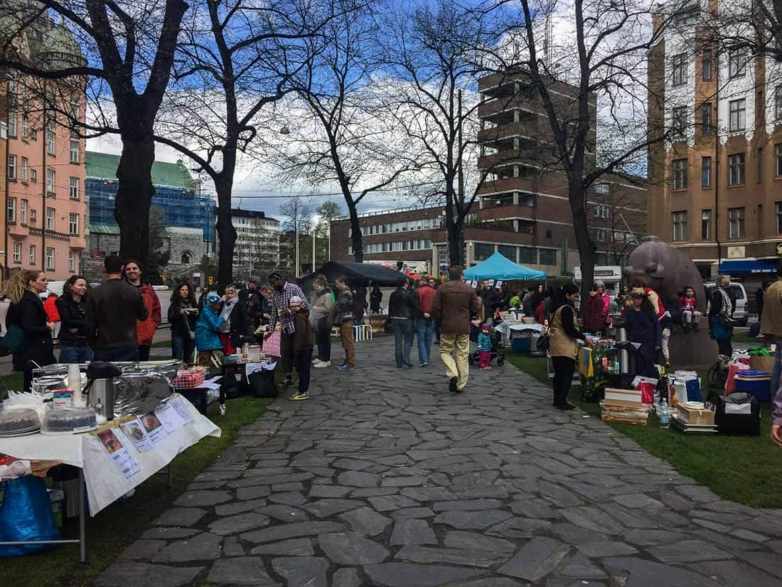 Restaurant Day at Bear Park Helsinki