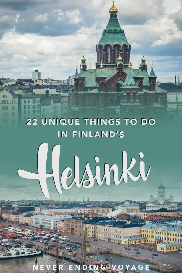 For all the top things to do in Helsinki, Finland, don't miss this post! #finland #helsinki #thingstodoinhelsinki #finlandtravel