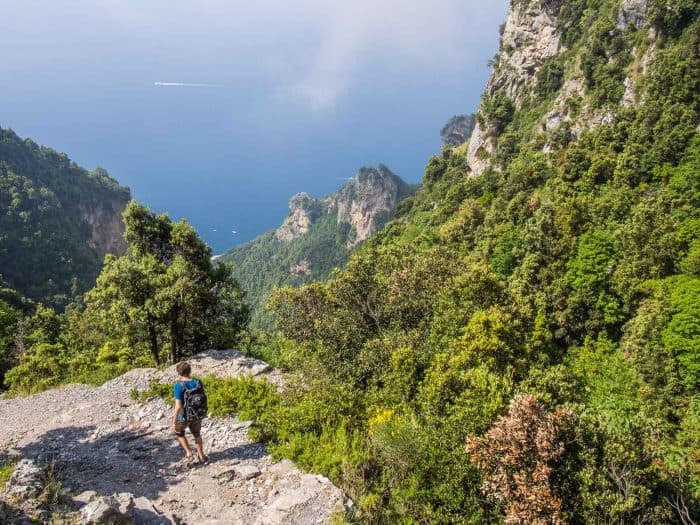 Path of the Gods hike, Amalfi Coast