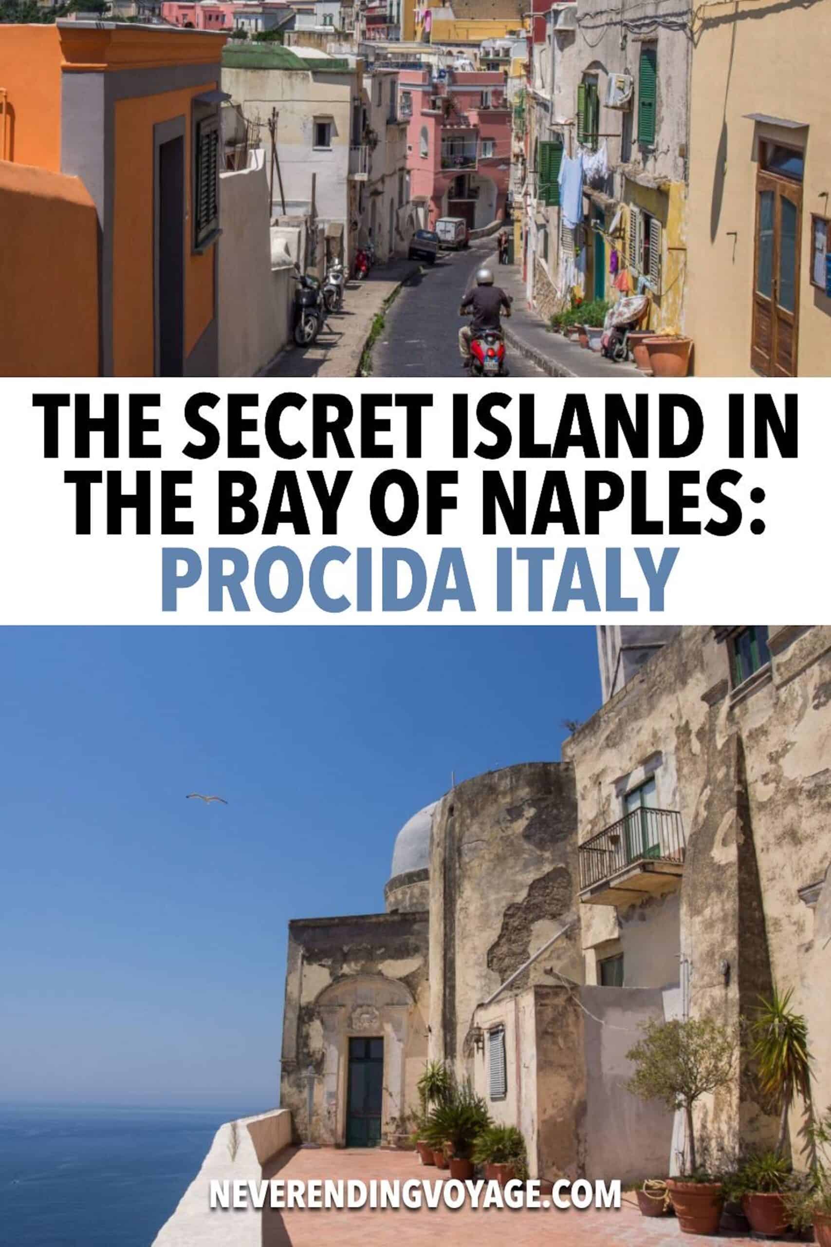 Procida Naples Travel Guide Pinterest pin