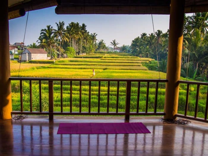 Yoga in Ubud at the Ubud Yoga House