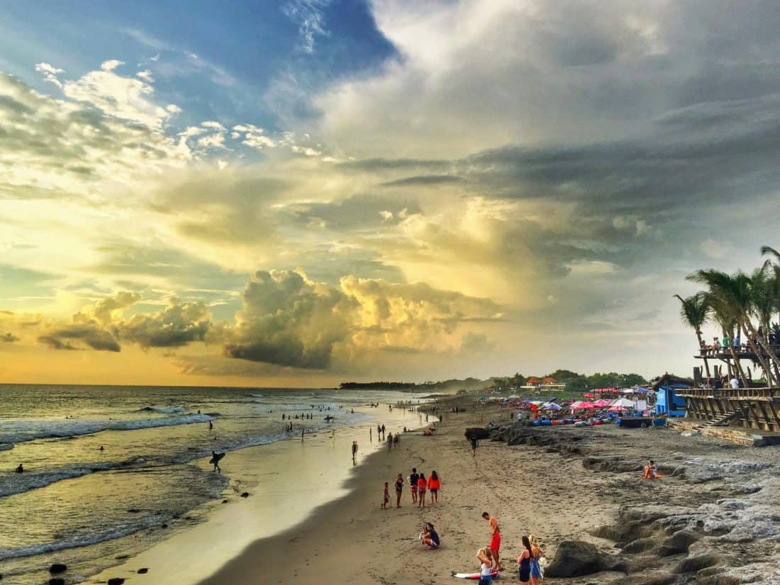 Sunset at Echo Beach, Canggu