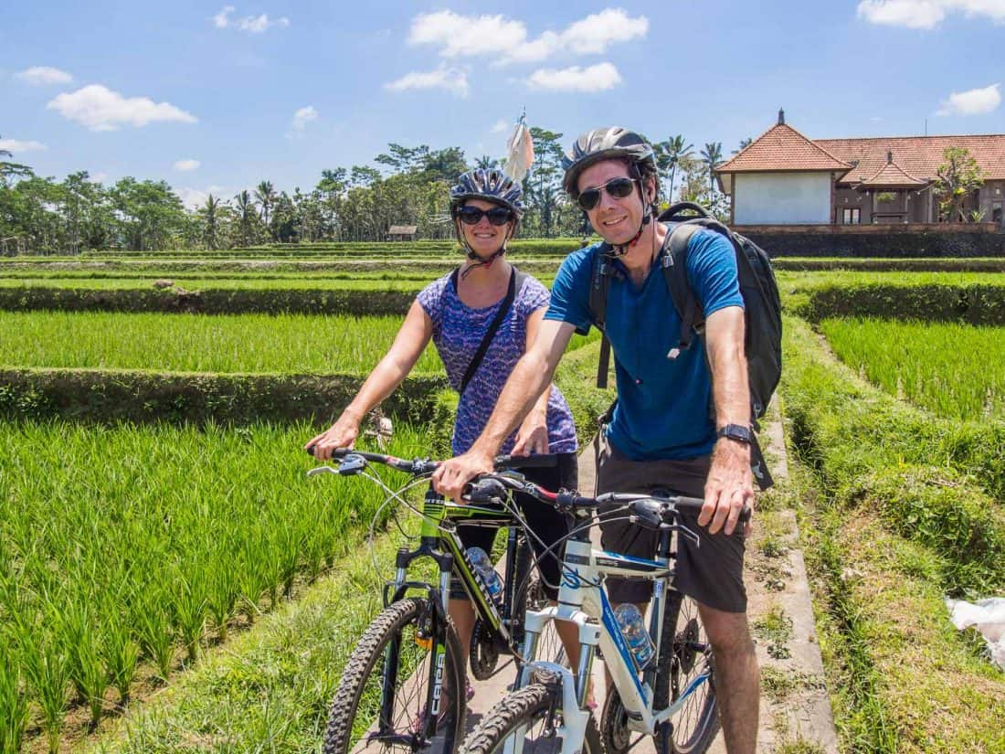 Cycling in Bali