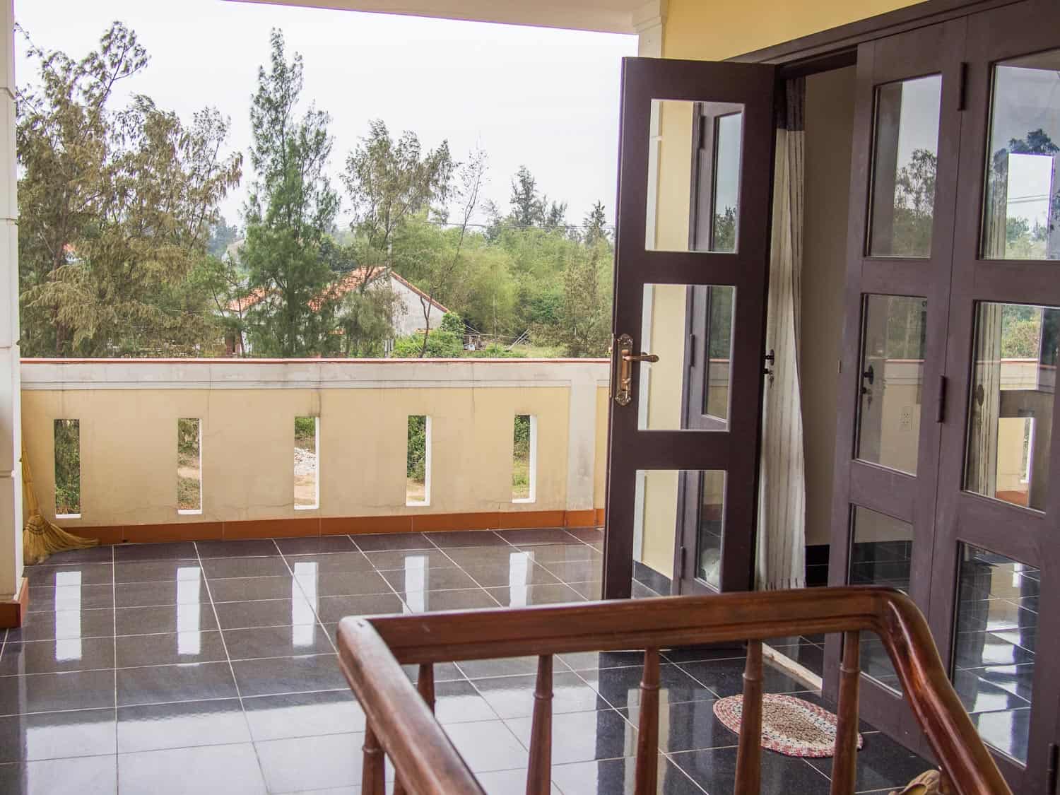 Balcony at Lotus Apartment rental Hoi An