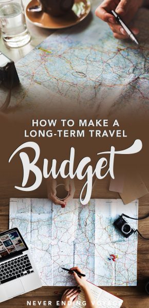 Never Ending Voyage Never Ending Voyage saved to Never Ending Voyage If you're planning a long-term trip around the world, here are tips on how to budget!