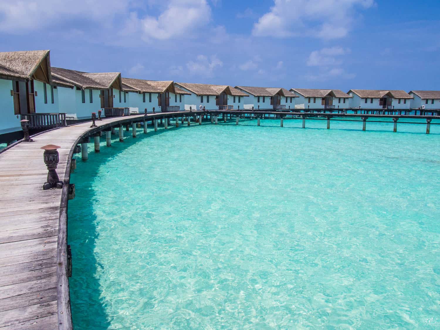 Affordable overwater bungalows in the Maldives at Reethi Beach Resort