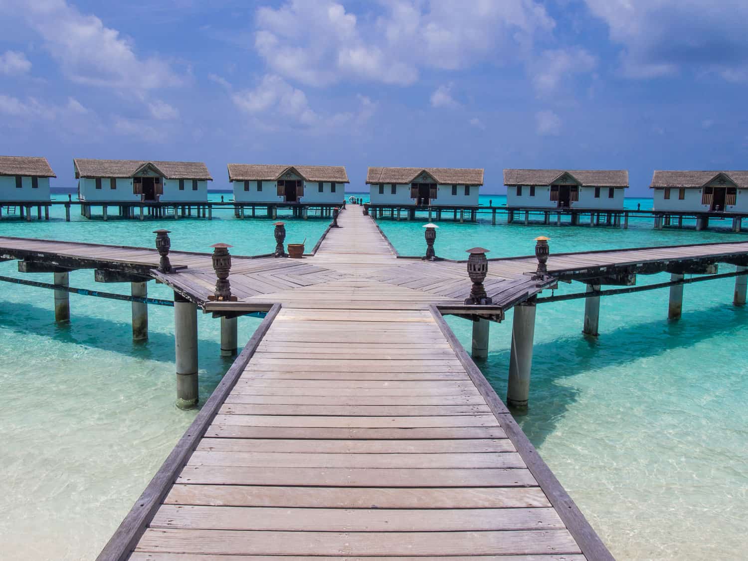 Affordable overwater bungalows in the Maldives at Reethi Beach Resort