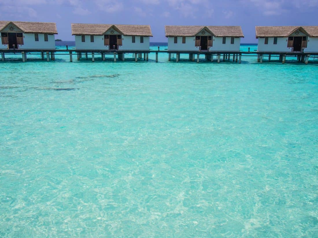 A Dream Come True: Staying in an Overwater Bungalow in the Maldives. Reethi Beach Resort has some of the most affordable (but still luxurious) overwater bungalows in the Maldives.