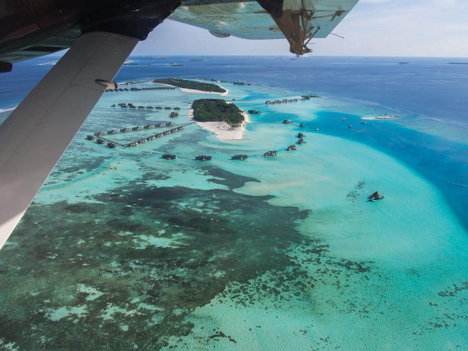 Maldives from above