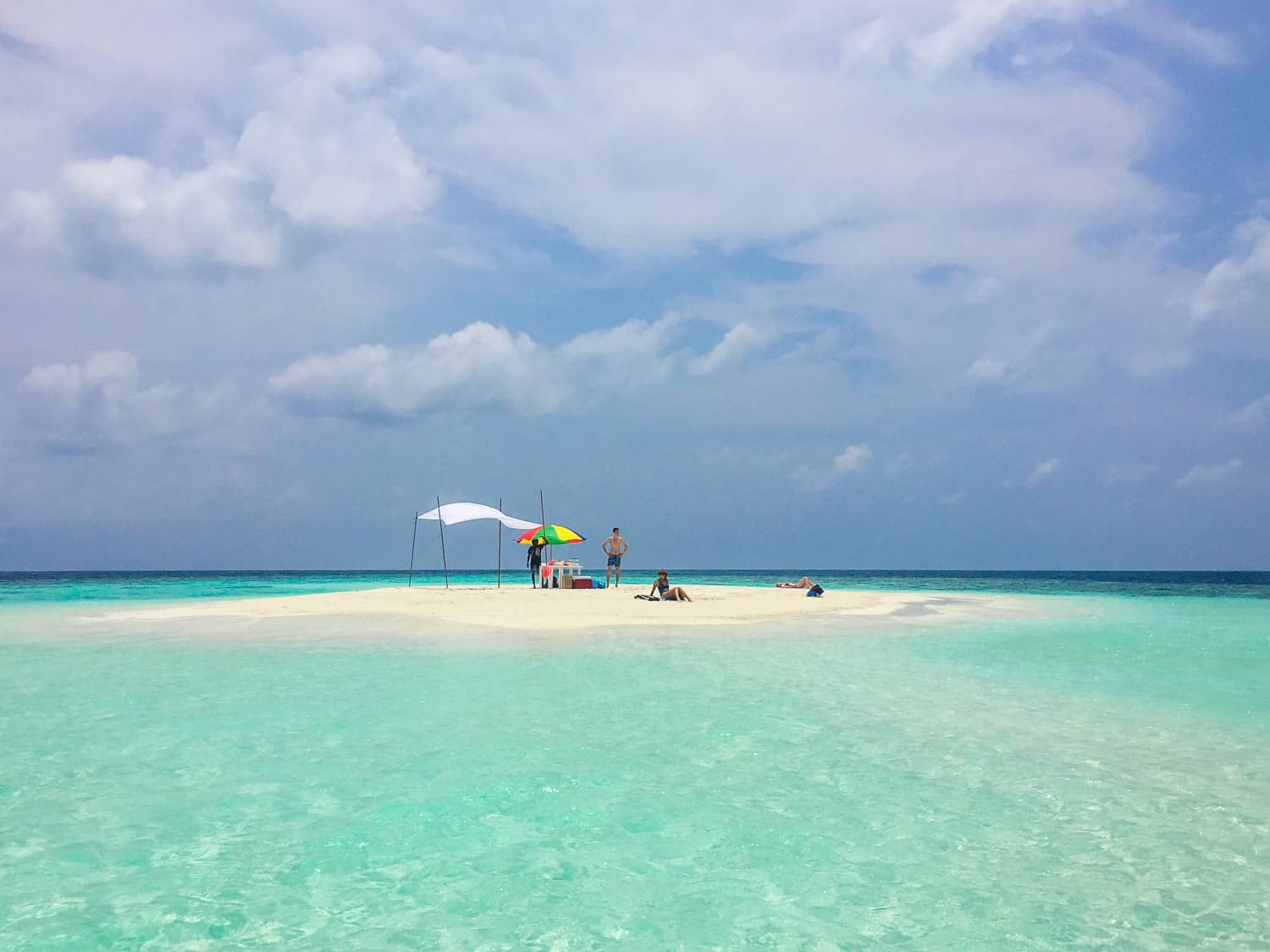 Sandbank near Maafushi, Maldives