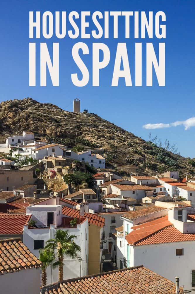 The village of Lubrin in Andalucia, Spain where we spent two months housesitting. Click through for tips on how to find a housesit. 