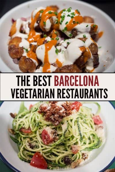 The best vegetarian restaurants in Barcelona, Spain including a guide to vegetarian Spanish tapas and the best meat-free restaurants.