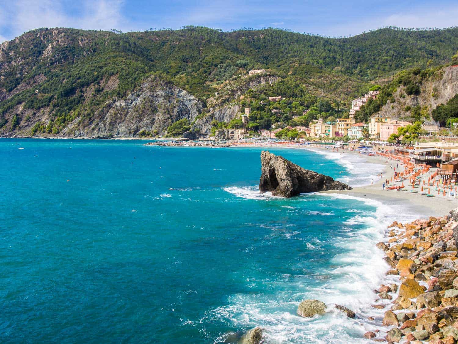Hiking to Monterosso in Cinque Terre was one of the highlights of our Interrail trip around Europe