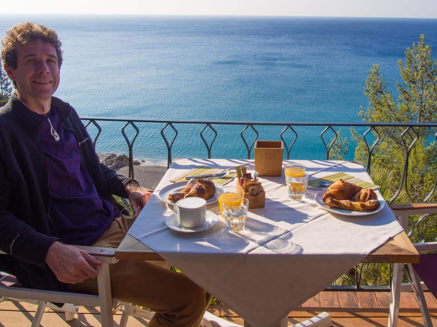 Breakfast at Hotel Punta Est, Finale Ligure