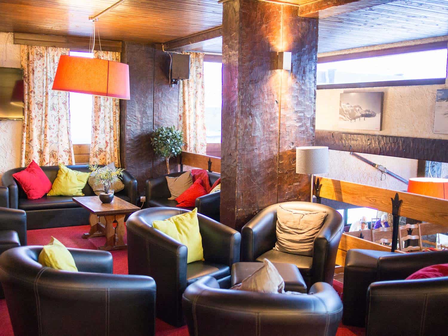 Hotel Haut de Toviere bar and lounge