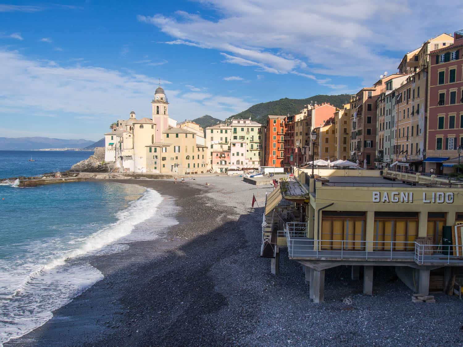 Camogli beach, Italy