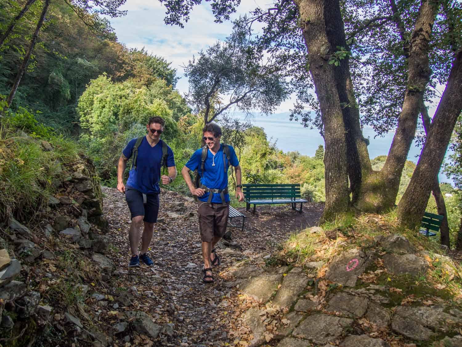 Hiking from Camogli to San Fruttuoso