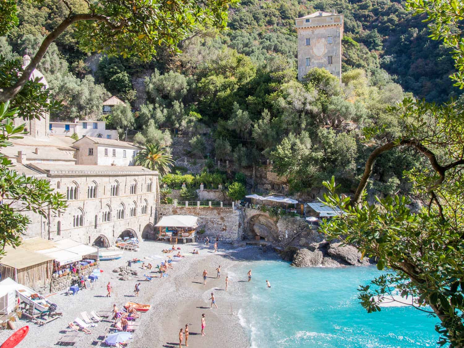 San Fruttuoso monastery, Italy