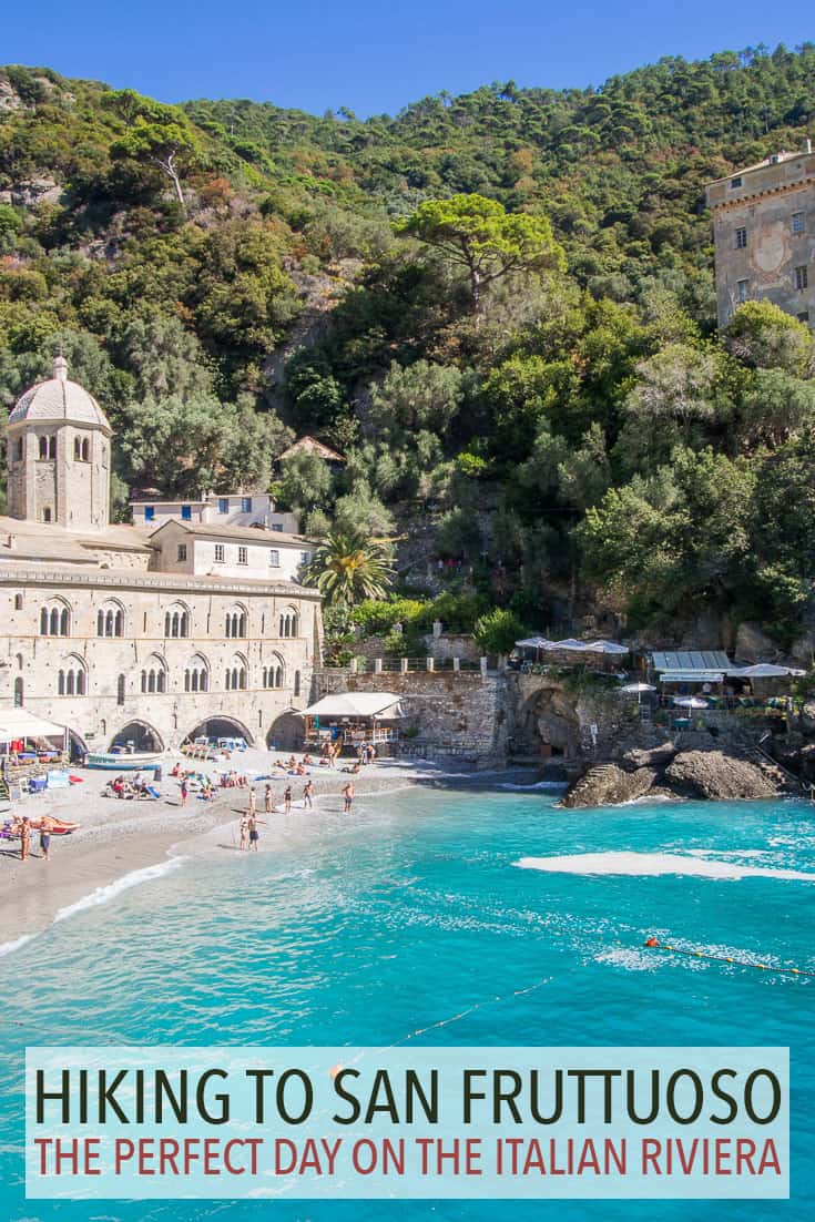 The remote abbey and beach of San Fruttuoso is one of the highlights of the Italian Riviera in Liguria. The hike from Camogli to San Fruttuoso and the ferry back to Rapallo was the perfect day trip.