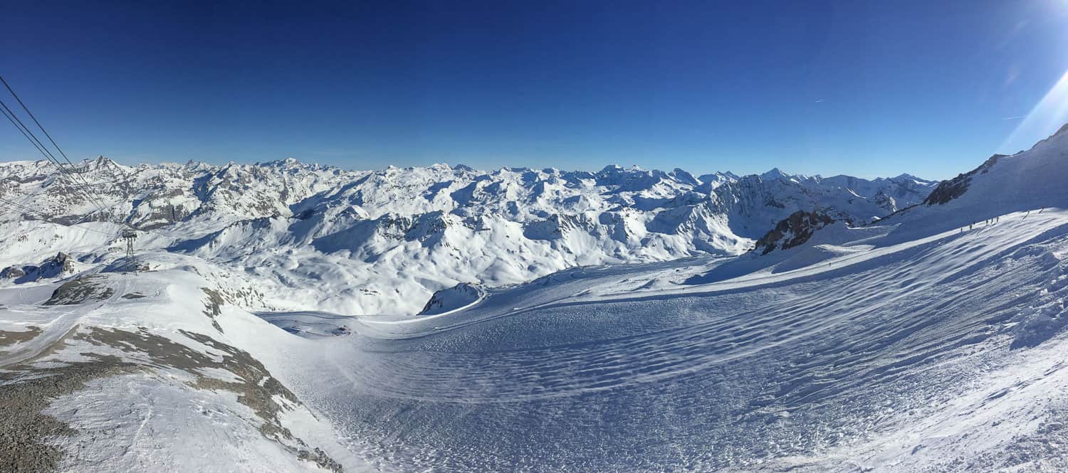 La Grande Motte glacier, Tignes