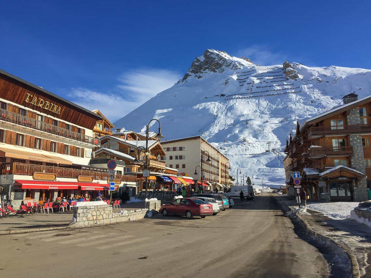 Tignes Le Lac is the main village