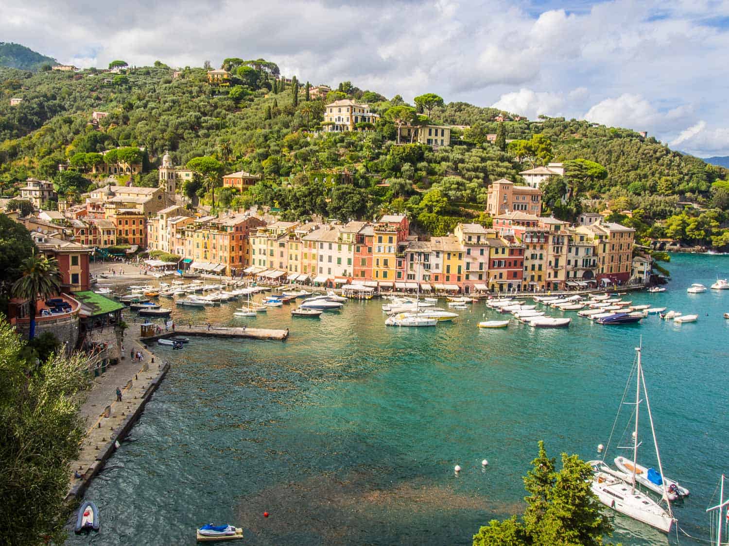 Portofino from San Giorgio Church