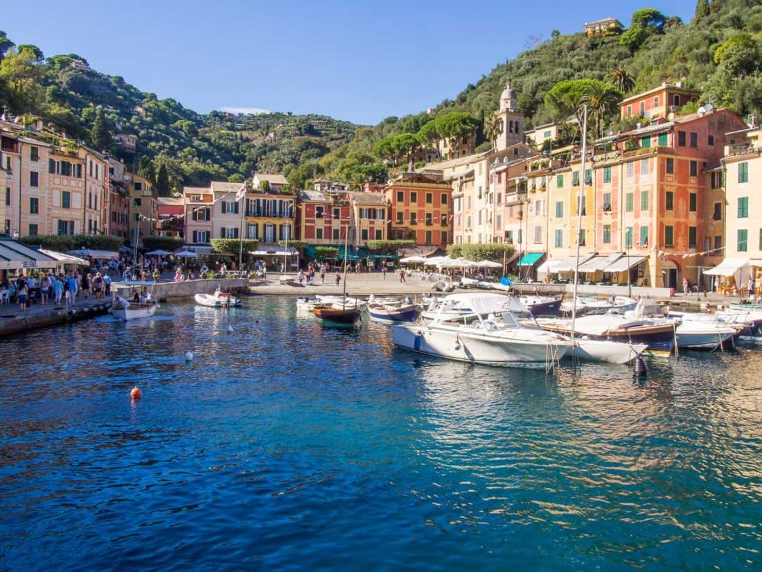 Walking to Portofino is one of the best things to do on the Italian Riviera
