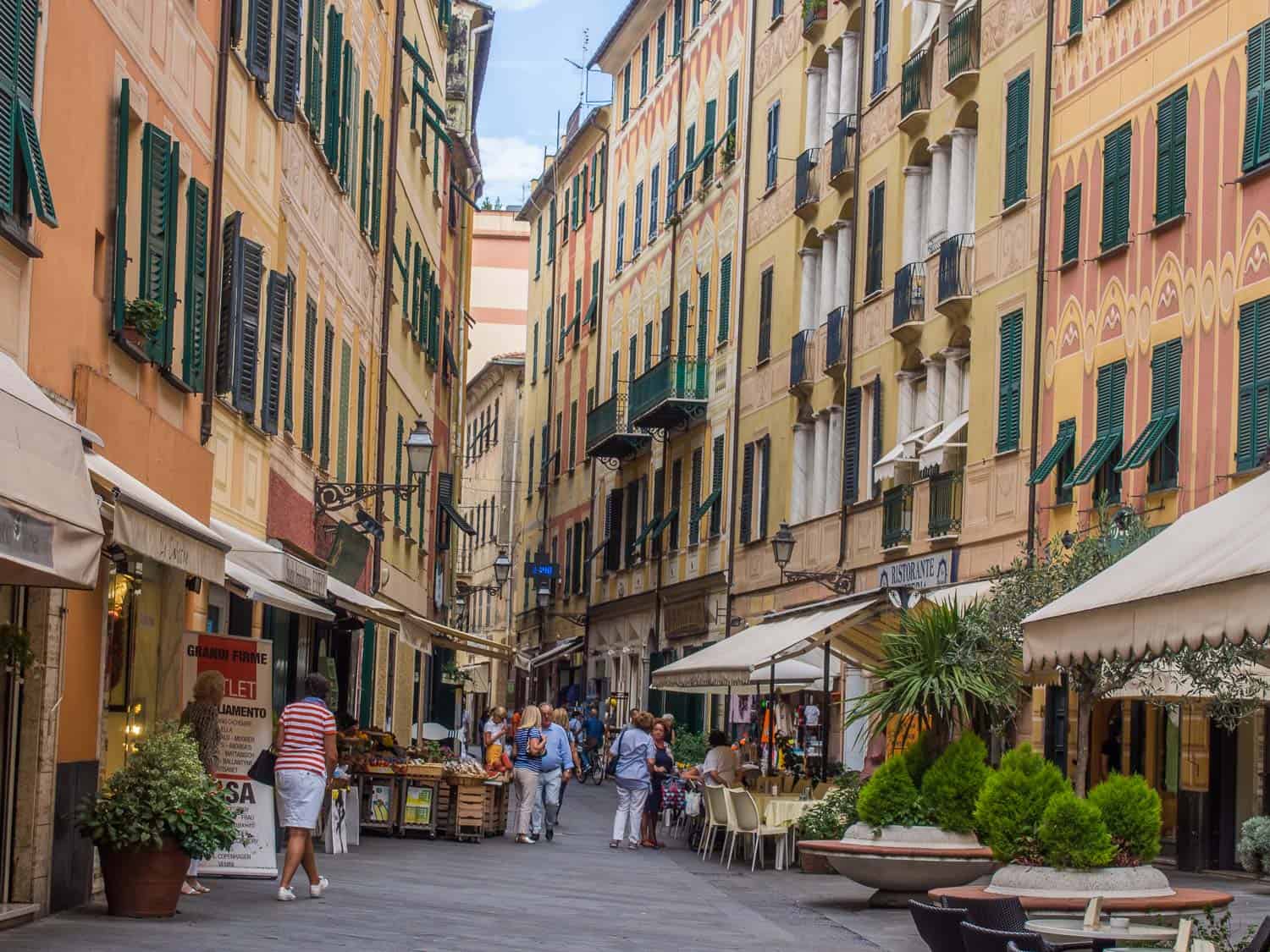 Santa Margherita Ligure on the Italian Riviera